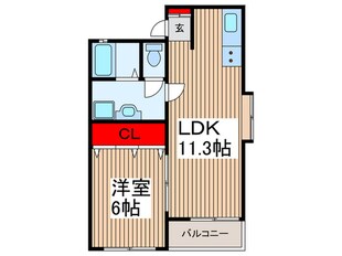 ＴＹハイツの物件間取画像